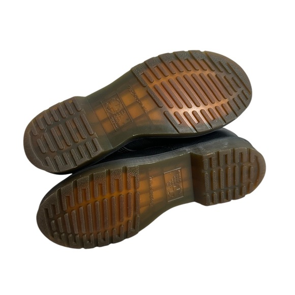 Dr Martens Black Leather Lace-Up Boots - Picture 8 of 10